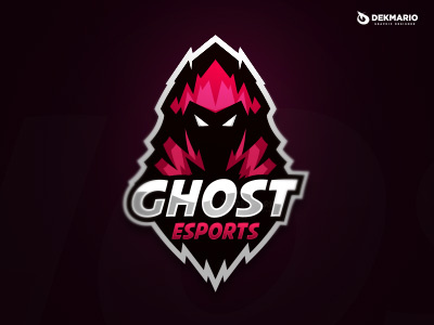 Ghost Esports branding design esports gaming ghost identity logo logotype mascot sport sports