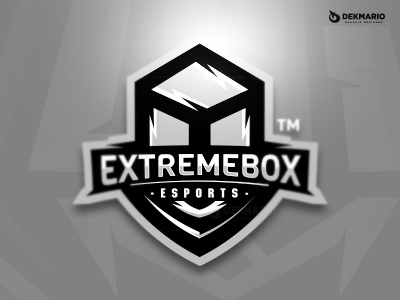 ExtremeBox Esports branding design esports extremebox gaming identity logo logotype mascot sport