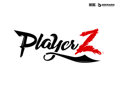 Player Z branding design hip hop identity logo logotype music trap