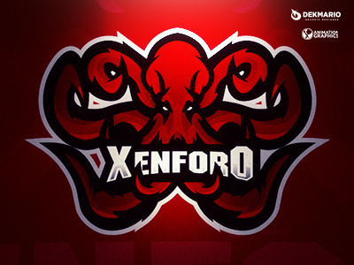 Xenforo branding design esports gaming identity logo logotype mascot sport xenforo