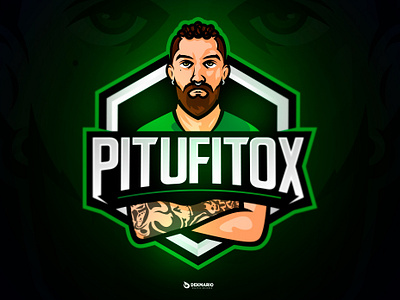 PitufitoX branding design esports gaming identity illustration logotype mascot logo sport sports typography vector
