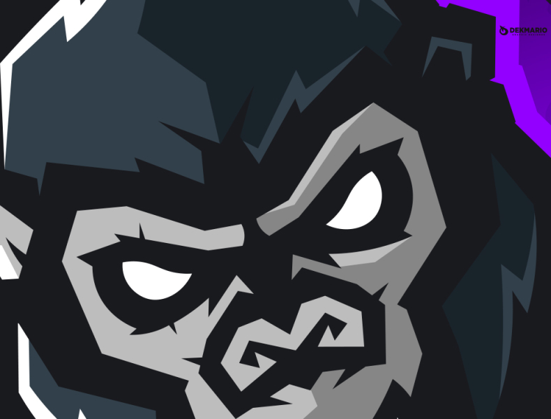 GORILLA MASCOT LOGO