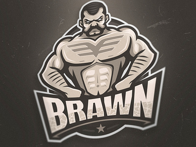 Brawn mascot logo (FOR SALE)