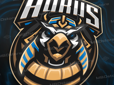 Horus mascot logo (FOR SALE) esportlogo esports gaming gaminglogo logotype mascot mascot logo sport sport logo sports