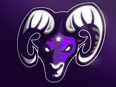 Ram mascot logo
