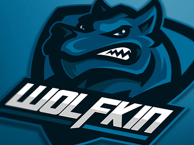 Wolfkin mascot logo (FOR SALE)