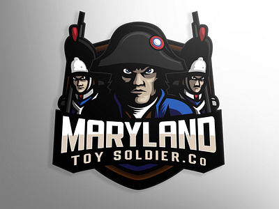 Maryland toy soldier mascot logo