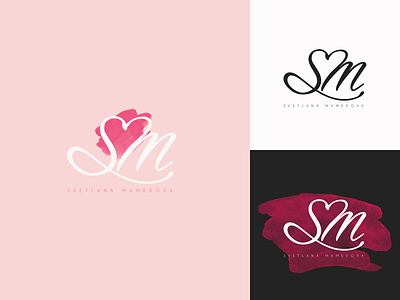 SM logo design 2d branding design illustration illustrator initials inspiration letters logo logotype
