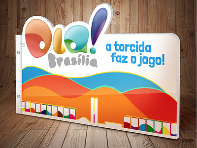 Another Logo and Mockup project brasilia cup guigo logo ola pinheiro world