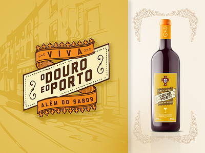 "Live the Douro and the Porto beyond the flavor" branding douro porto portugal vinho wine
