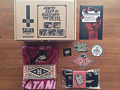 Satan Kiddo Stuff Pt. 2 graphics guigo illustration kiddo logo pinheiro satan visual