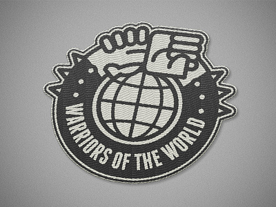 Warriors of the world united - Manowar patch