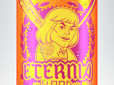 Adam Soda adam drink energy eternia hardcore he man hood illustration prince soda vector