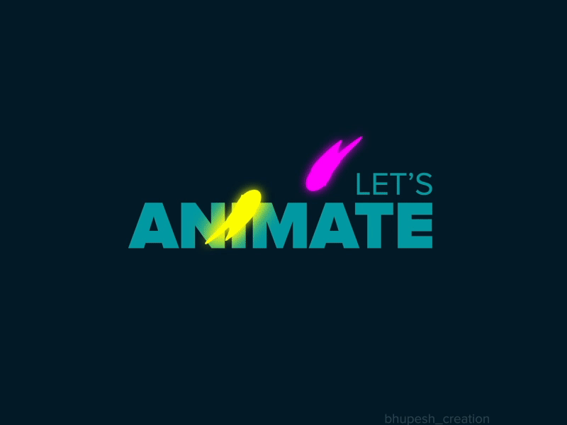 Let's animate :)