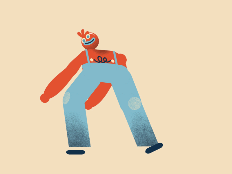 dance loop characterdesign dance fun gif illustration loop shaking