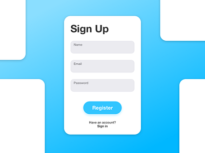 Daily UI #1 - Sign Up