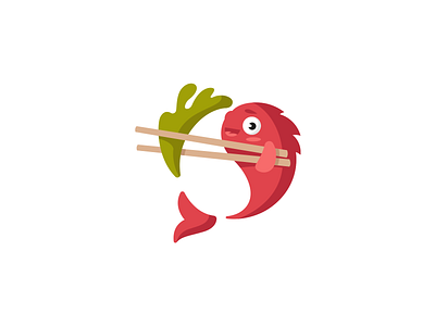 Korean Fish Logo