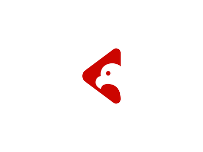 Play bird bird brand branding button cartoon creative design logo logotype mark minimalism modern play sale studio unused video