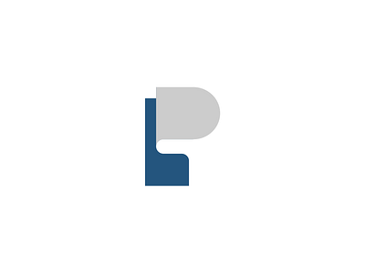 P and paper brand branding creative design elegant flat letter logo logotype mark minimalism modern p paper sale simple typography unused