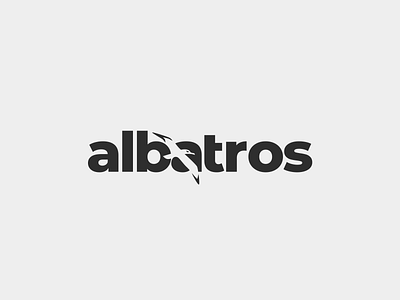 Albatros__randomword albatros brand branding design elegant illustration logo logotype minimalism minimalistic modern randomword sale smart text