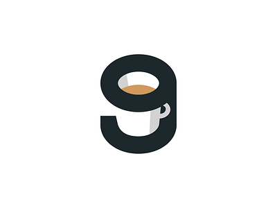 Nine coffee 9 brand branding coffee cup design drink elegant hot logo logotype modern negative negativespace number sale space