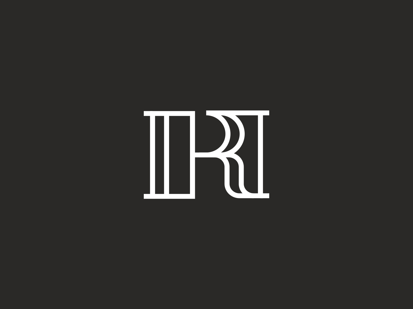 RH monogram by Andrii Kovalchuk🇺🇦 on Dribbble