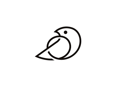 One-line bird bird black brand branding design elegant flat fly line linear logo logotype mark minimalism minimalistic modern monochrome sale sign smert
