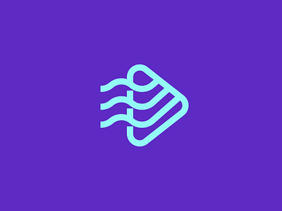 Sound waves brand branding design elegant line linear logo logotype mark minimalism minimalistic modern play sale sound vibes vibration water wave waves