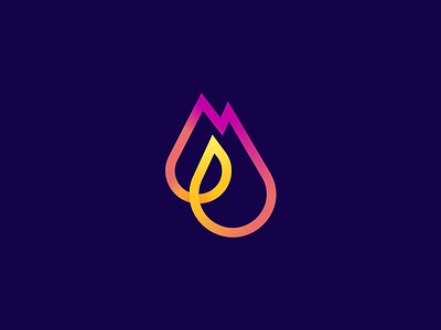 Digital flame brand branding colorful design fire flame flat gradient logo logodesign logoinspiration logomark logotype mark minimalisticlogo modern sign trend trending trendlogo