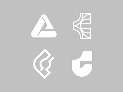 Letter C abstract brand branding c design elegant letter logo logodesign logoset logotype mark minimalism minimalistic modern set sign typography