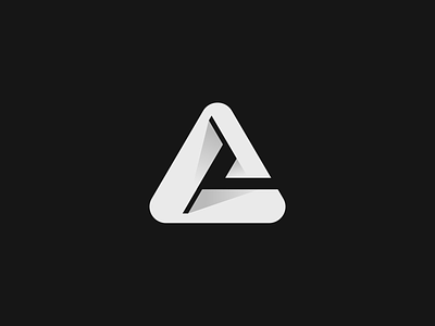 Abstract C abstract brand branding c design elegant letter logo logotype mark minimalism minimalistic modern sign triangle vector