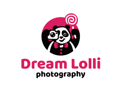 Dream Lolli bear black camera candy panda photo photography pink white