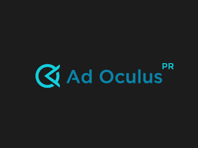Ad Oculus PR ao eye logo logotype pr science
