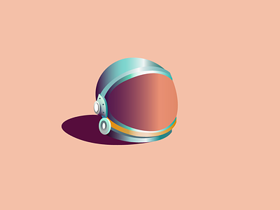 Astronaut astronaut illustration illustrator minimal pastels space universe