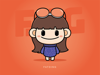 FATDING-Fall and winter clothes ai china design game icon illustration illustrator sketch ui