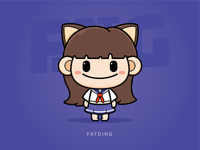 FATDING-Student wear ai china design game icon illustration illustrator sketch ui
