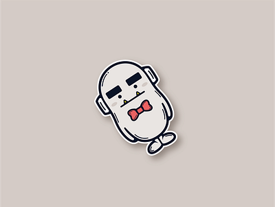 Stupid fat man ai china design game icon illustration illustrator sketch ui