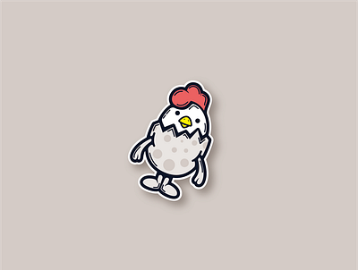 Silly cock ai china design game icon illustration illustrator sketch ui