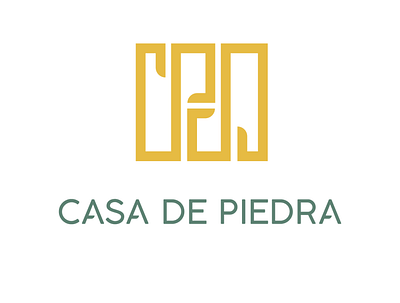 Casa de piedra branding design graphic design logo