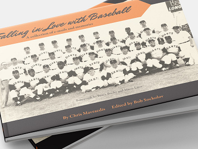 Falling in Love with Baseball book graphic design layout design publication