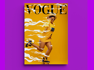 Vogue 2 aruba design editorial illustration illustration illustrator cc photoshop type vogue