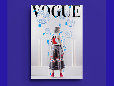 Vogue 3 design editorial illustration graphic illustration photoshop vogue