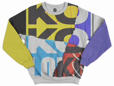 KOKOLOKO Sweatshirt design illustration merch typography