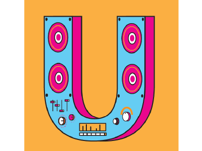 Letter U for Uptown Funk