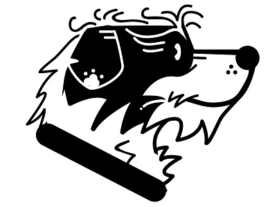 Pippa Profile dog icon illustration profile reduction