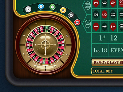 Roulette Table 3d casino gold poker roulette slot title