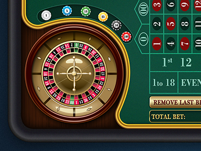 Roulette Table by Jin Xiang Hua on Dribbble