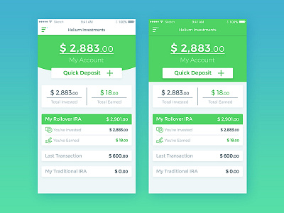 Investment app ui design appui invest mobile ui uidesign ux design