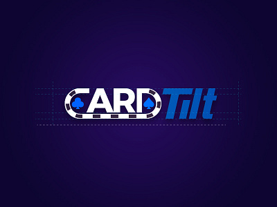 Poker Game Logo brand card cardtilt casino game graphicdesign illustration logo poker