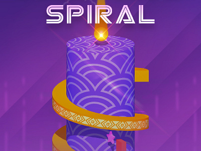 Spiral Game design 3d game graphic graphic design hunter illustration spiral